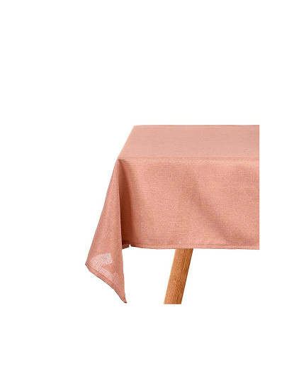 imagem de Toalha de mesa em poliéster 140x140cm colecção kinvara rosa claro1