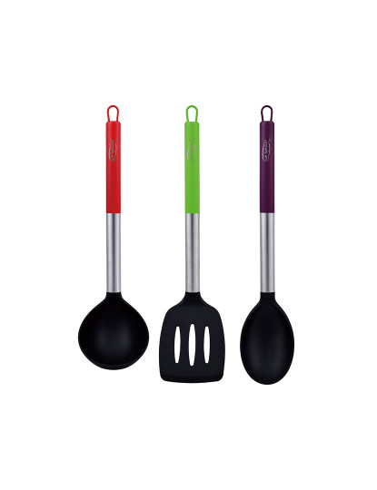 imagem de Conjunto de utensílios de cozinha em nylon com 3 peças, colecção Jolie1