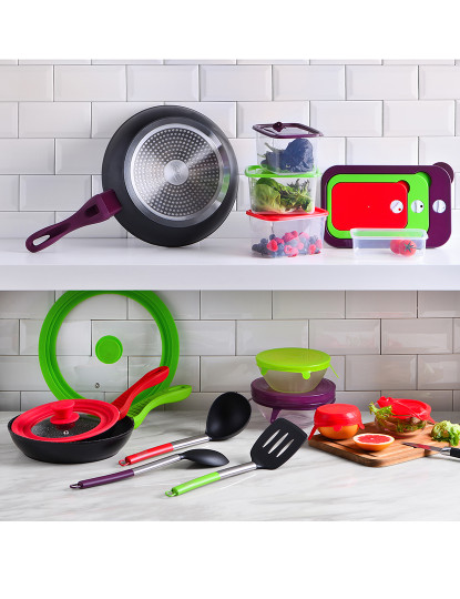 imagem de Conjunto de utensílios de cozinha em nylon com 3 peças, colecção Jolie8