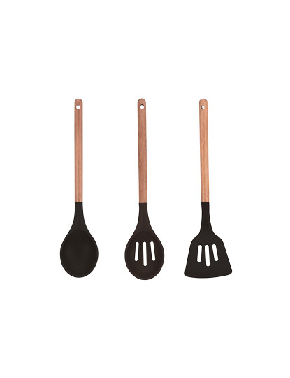 imagem de Conjunto de 3 utensílios de cozinha em silicone da colecção Bergner foodies1