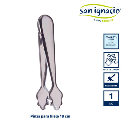 imagem de Pinças de gelo em aço inoxidável 18cm colecção Kinvara2