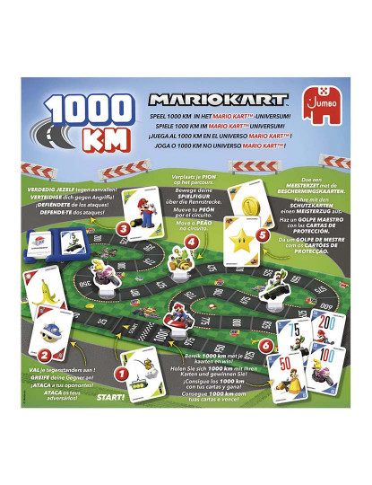 imagem de JOGO TABULEIRO 1000 KM - MARIO KART 11101000113