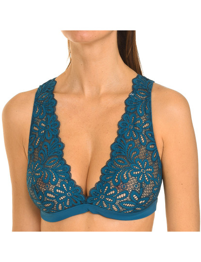 imagem de Bralette de renda Senhora Turquesa2