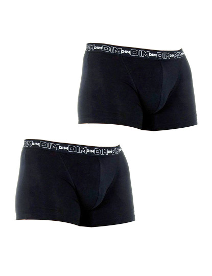 imagem de Pack 2 Boxers Cotton Streech Homem Preto2