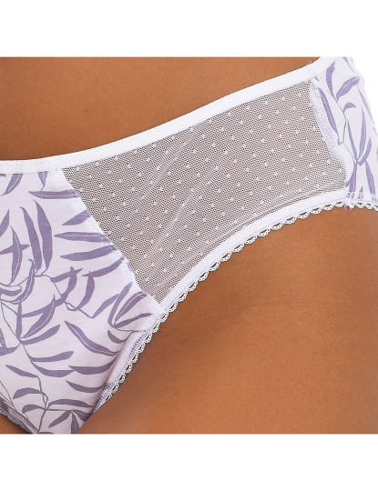 imagem de Cuecas Lace Senhora Imprime Bambou3