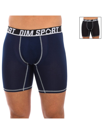 imagem de Pack 2 Boxers ecoDim Homem Azul Marinho-Preto1