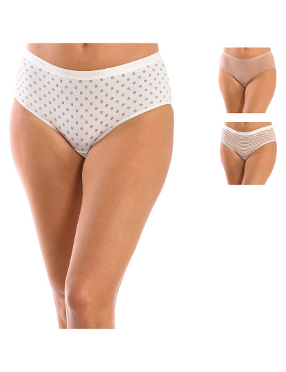 imagem de Culotte Senhora Castanho e Branco20