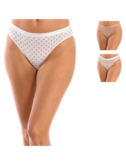 imagem de Cueca Senhora Castanho e Branco20