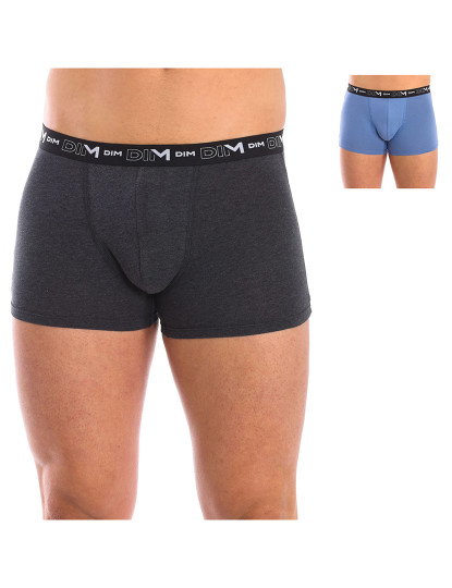 imagem de Pack Boxers Homem Azul e Antracite15