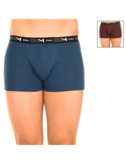 imagem de Pack 2 Boxers Cotton Streech Homem Castanho e Azul Oceano15