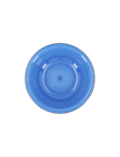imagem de Saladeira Vita Cerâmica Azul 23 cm Pack 6x3