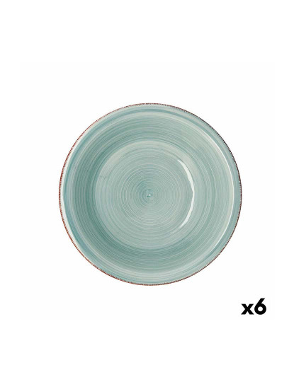 imagem de Saladeira Vita Aqua Cerâmica Azul 6 Unidades Pack 6x3