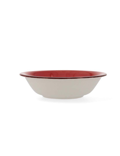 imagem de Saladeira Vita Cerâmica Vermelho 23 cm Pack 6x2