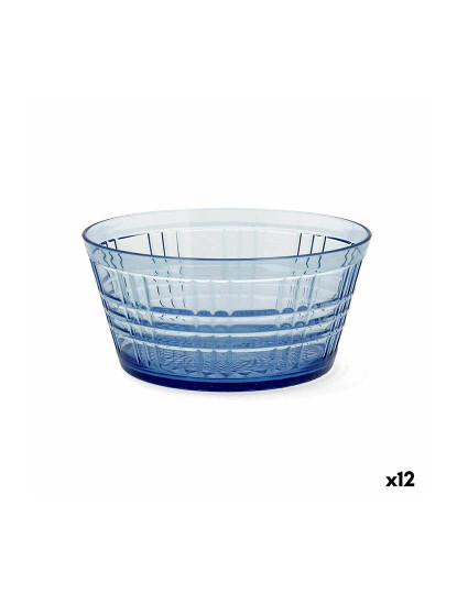 imagem de Saladeira Viba Azul Plástico Ø 18 cm 12 Unidades Pack 12x4
