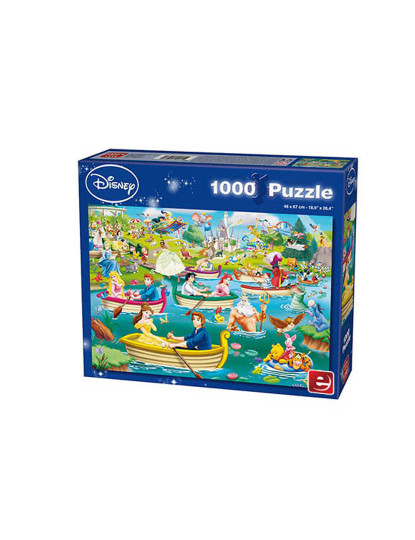 imagem de Puzzle Disney Princesas na água 1000 peças1
