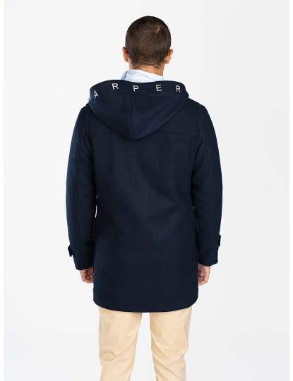 imagem de Casaco Trenca Boston Homem Azul Navy XXL2