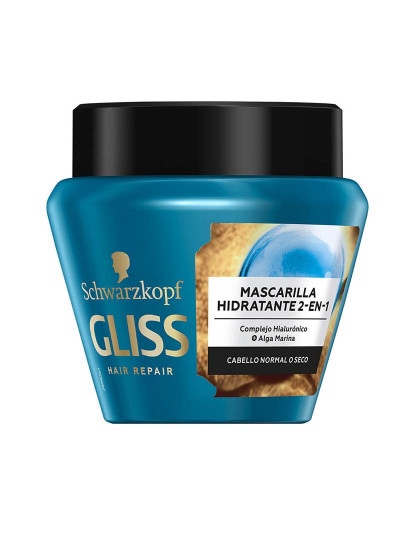 imagem de GLISS AQUA REVIVE mascarilla hidratante 2 en 1 300 ml1