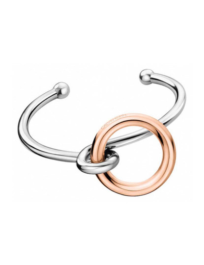 imagem de Pulseira B-Gle Open Clink Bico Sst/Pvd Po Rosa 1