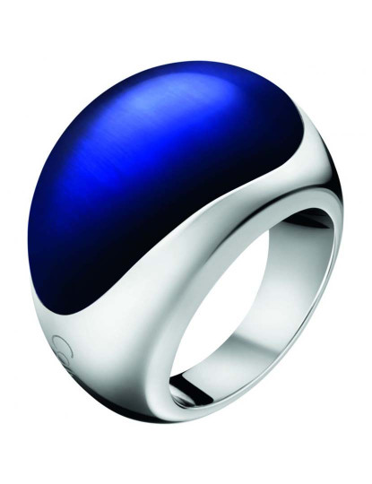 imagem de Anel Ring Ellipse Sst Po Azul Syn Stone 081