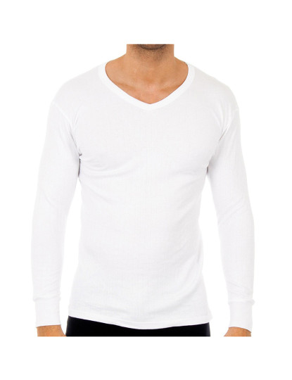 imagem de Pack 3 Longsleeves Homem Branco2