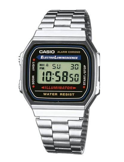 imagem de Relógio Casio Elegante Prateado com visor Quadrado 1