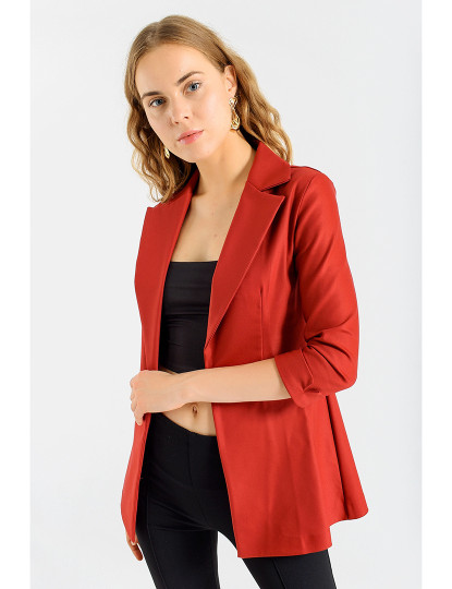 imagem de Blazer Senhora Vermelho Escuro5