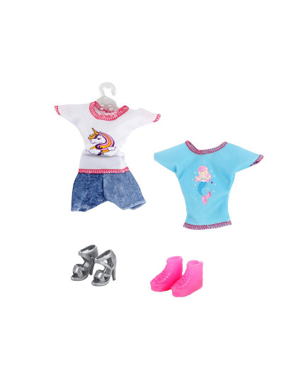 imagem de Boneca Lauren Cab. Extensivo + Vestidos 04117A7