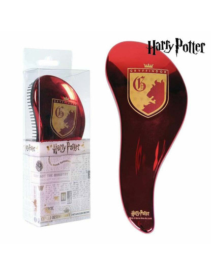 imagem de Escova Desembaraçante Gryffindor Harry Potter Vermelho5