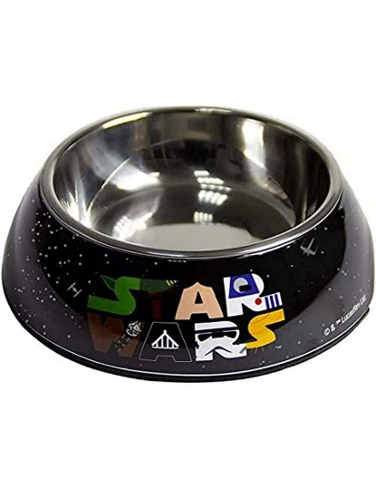 imagem de Comedouro para Cão Star Wars 760 ml Melamina Metal Multicolor1