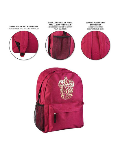 imagem de Mochila Escolar Harry Potter Vermelho3