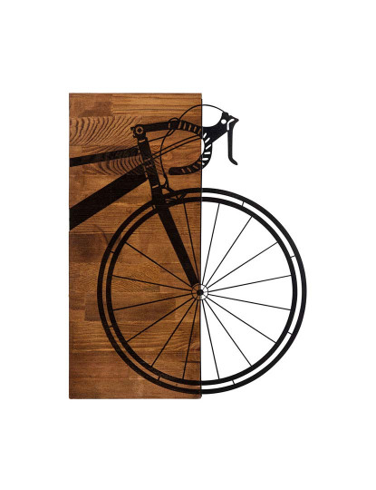 imagem de Decoração Parede Madeira Front Bicycle4