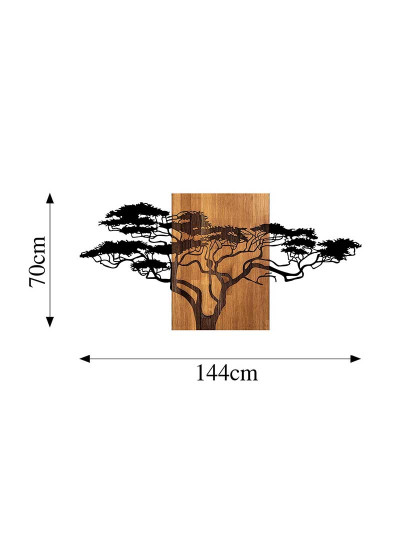 imagem de Decoração Parede Madeira Acacia Tree8