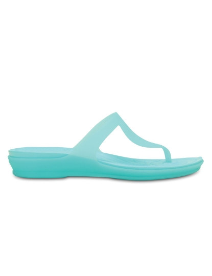 imagem de Chinelo Crocs Rio Flat Turquesa2