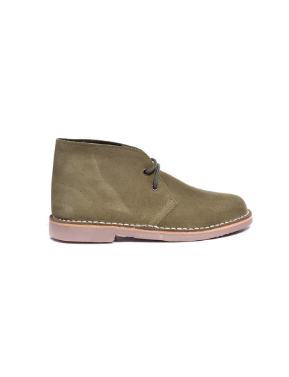 imagem de Botas Safari Kids Atacadores Kaki2