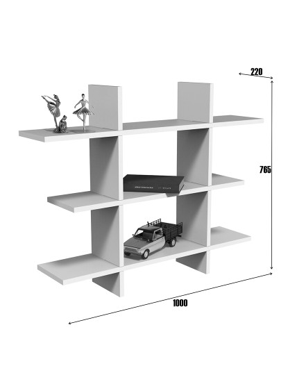 imagem de Prateleira De Parede Branca2