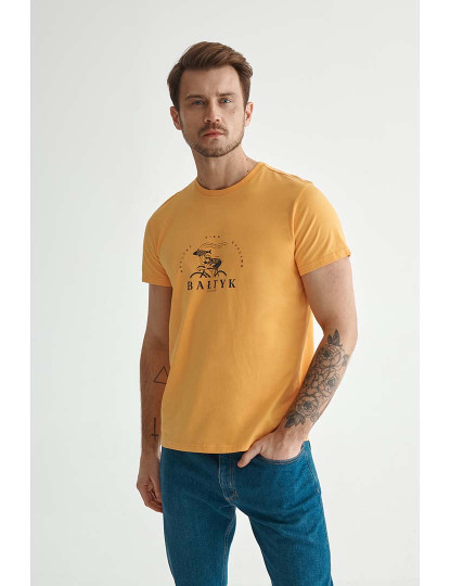 imagem de T-Shirt Homem Mikin 23 Amarelo2