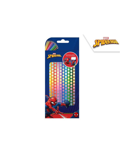 imagem de Conjunto Lápis 12 Cores Spiderman1