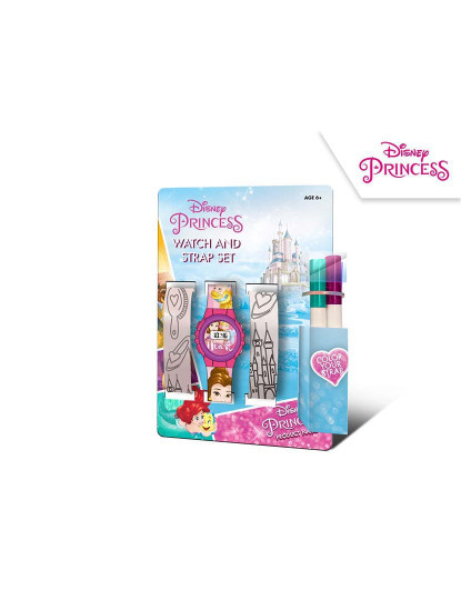 imagem de Relógio Digital Bracelete Para Pintar Princesas1