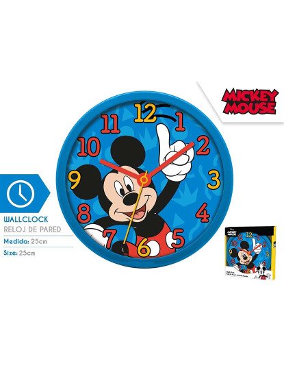 imagem de Relógio De Parede Mickey 6X12