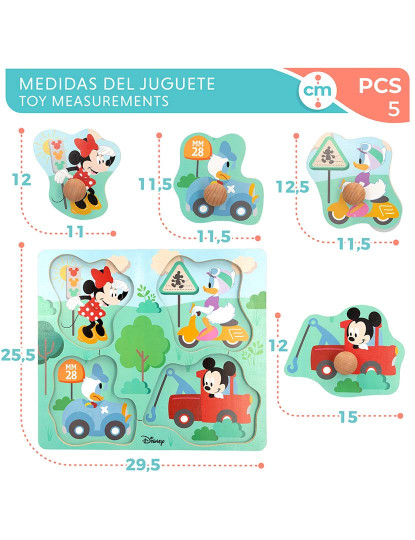 imagem de Puzzle Madeira Mickey & Minnie5