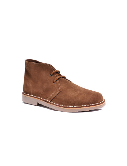 imagem de Botas Safari Kids Atacadores Camel1