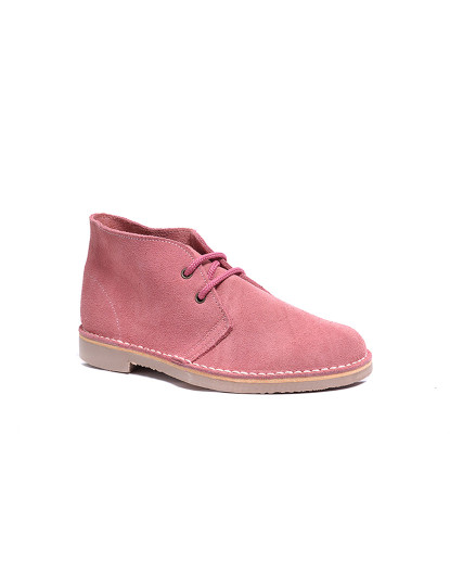 imagem de Botas Safari Kids Atacadores Rosa1