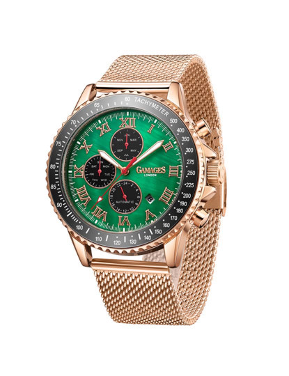 imagem de Relógio Homem Rosa e Verde3