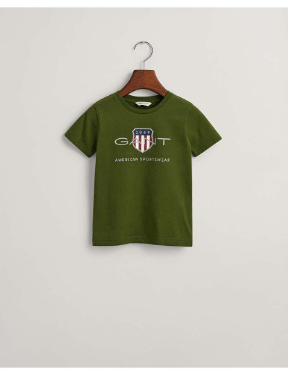 imagem de T-Shirt Criança Verde1