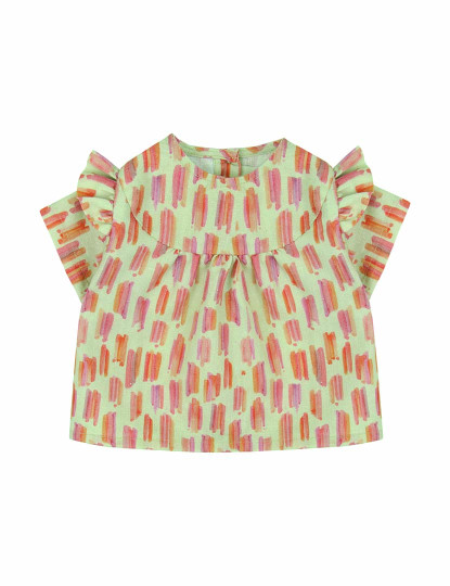 imagem de Blusa Menina Laranja1