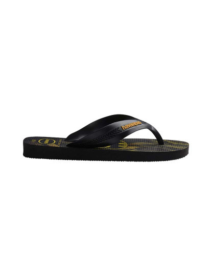 imagem de Havaianas Kids Max Herois Preto/Preto/ Citrus Laranja 2