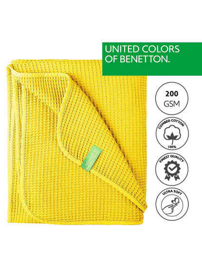 imagem de Manta Benetton Amarelo Foam2