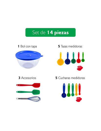 imagem de Conjunto 14 Pcs Cozinha2