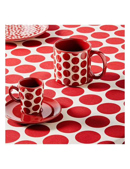 imagem de Conjunto 4 Canecas Branco e Vermelho10