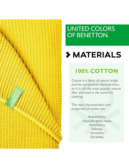 imagem de Manta Benetton Amarelo Foam3